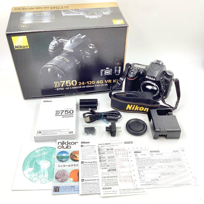 【最速発送】Nikon デジタル一眼 D750 ボディ ブラック ブラック【難有】