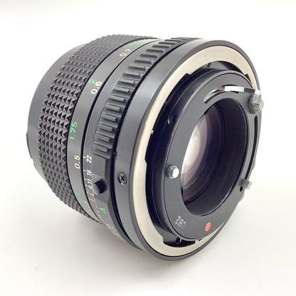 【全額返金保証】【最速発送】Canon MFレンズ NewFD 50mm F1.4 動作確認済