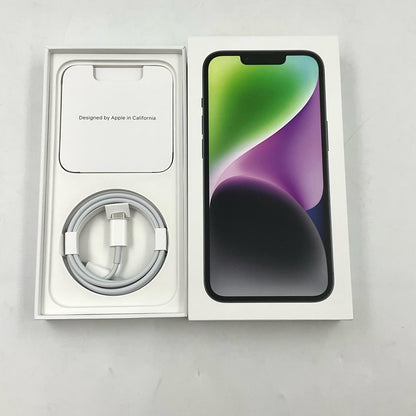 【全額返金保証】【最速発送】Apple iPhone iPhone 14 128GB ミッドナイト docomo SIMフリー 白ロム 動作確認済 84%