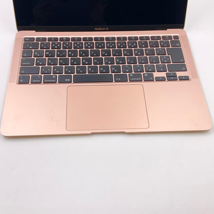 【全額返金保証】【最速発送】Apple MacBook Air 13インチ 2020 Apple M1 8GB SSD 512GB ゴールド 98% 動作確認済