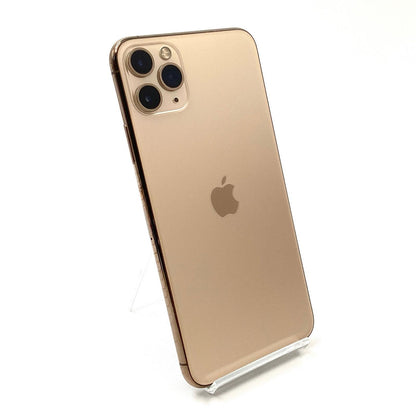 【全額返金保証】【最速発送】Apple iPhone iPhone 11 Pro Max 64GB ゴールド au SIMフリー 白ロム 動作確認済 86%