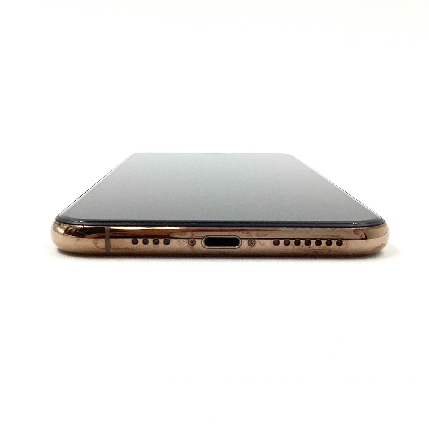 【全額返金保証】【最速発送】Apple iPhone iPhone 11 Pro Max 64GB ゴールド au SIMフリー 白ロム 動作確認済 86%