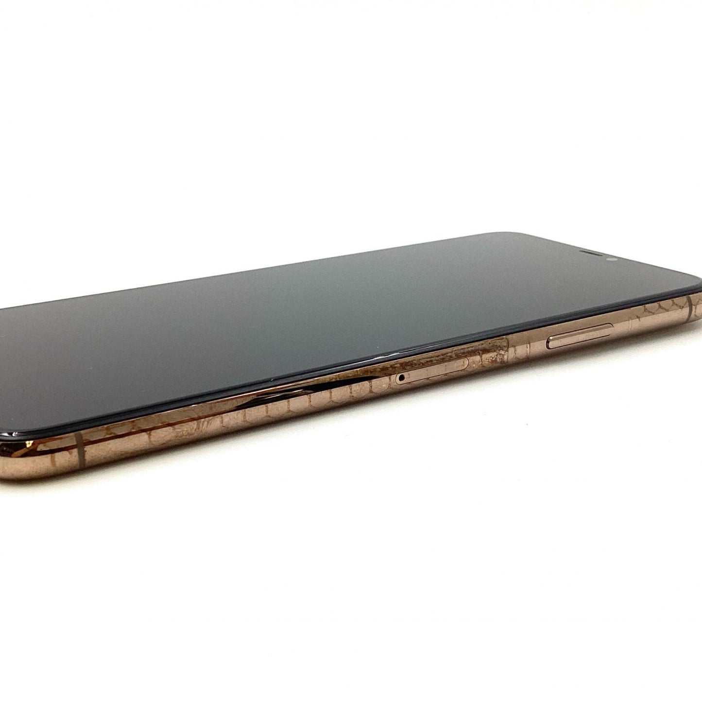 【全額返金保証】【最速発送】Apple iPhone iPhone 11 Pro Max 64GB ゴールド au SIMフリー 白ロム 動作確認済 86%