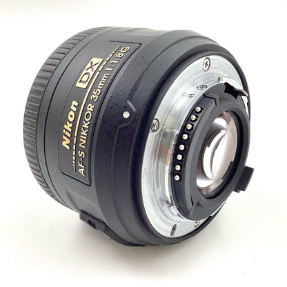 【全額返金保証】【最速発送】Nikon AF-S DX NIKKOR 35mm F1.8G 美品 動作確認済