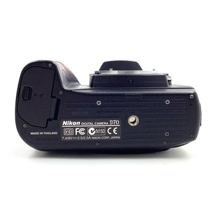 【全額返金保証】【最速発送】Nikon デジタル一眼 D70　ボディ ブラック 動作確認済