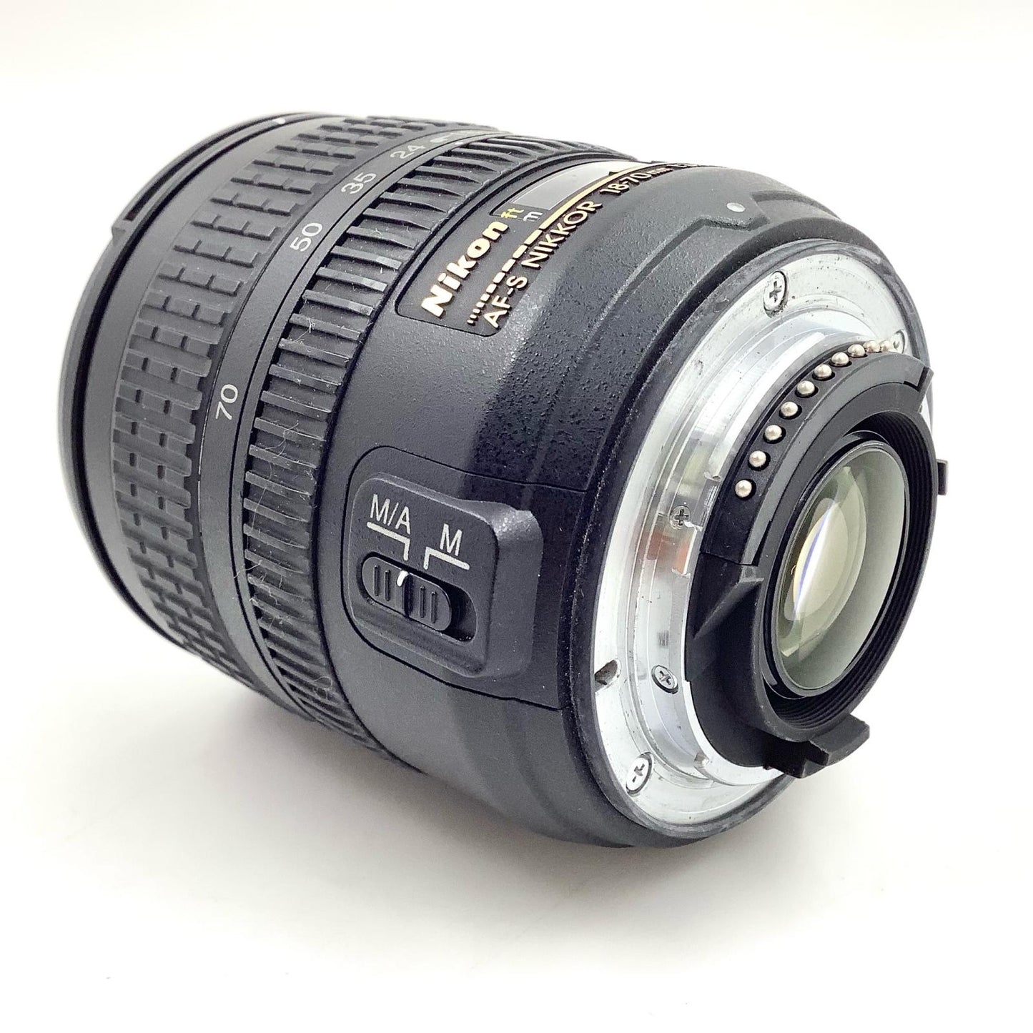 【全額返金保証】【最速発送】Nikon AF-S DX Zoom-Nikkor 18-70mm f/3.5-4.5G IF-ED 動作確認済