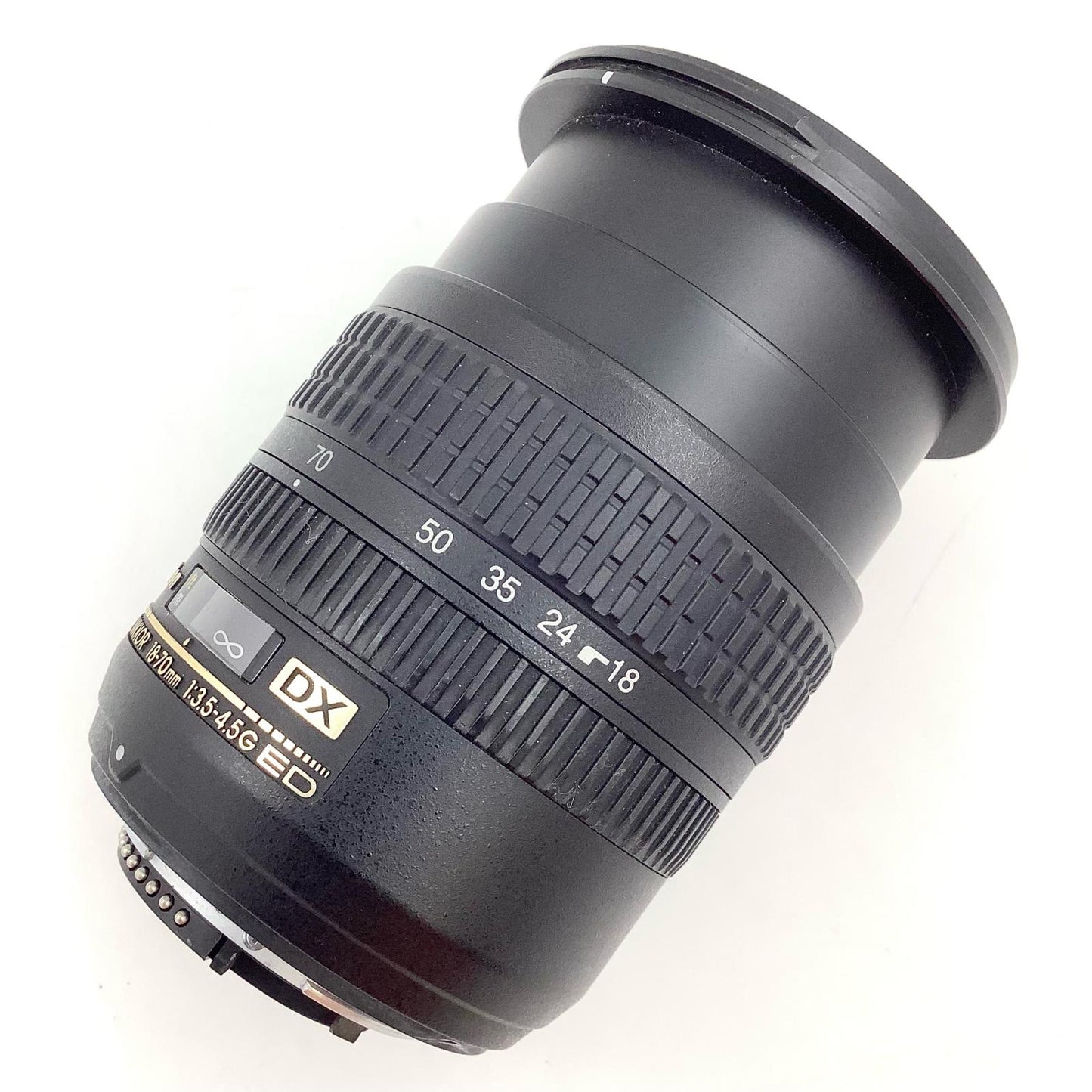 【全額返金保証】【最速発送】Nikon AF-S DX Zoom-Nikkor 18-70mm f/3.5-4.5G IF-ED 動作確認済