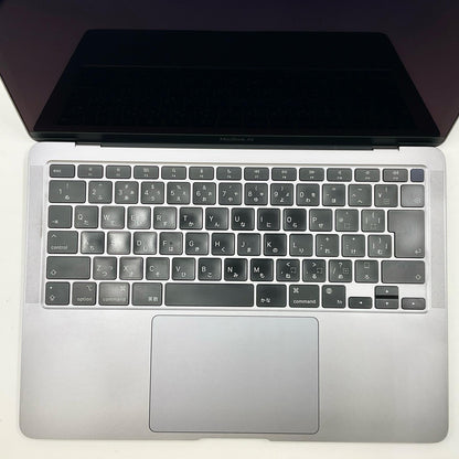 【最速発送】Apple MacBook Air 13インチ 2020 M1 8GB SSD 256GB スペースグレイ 81%【難有】