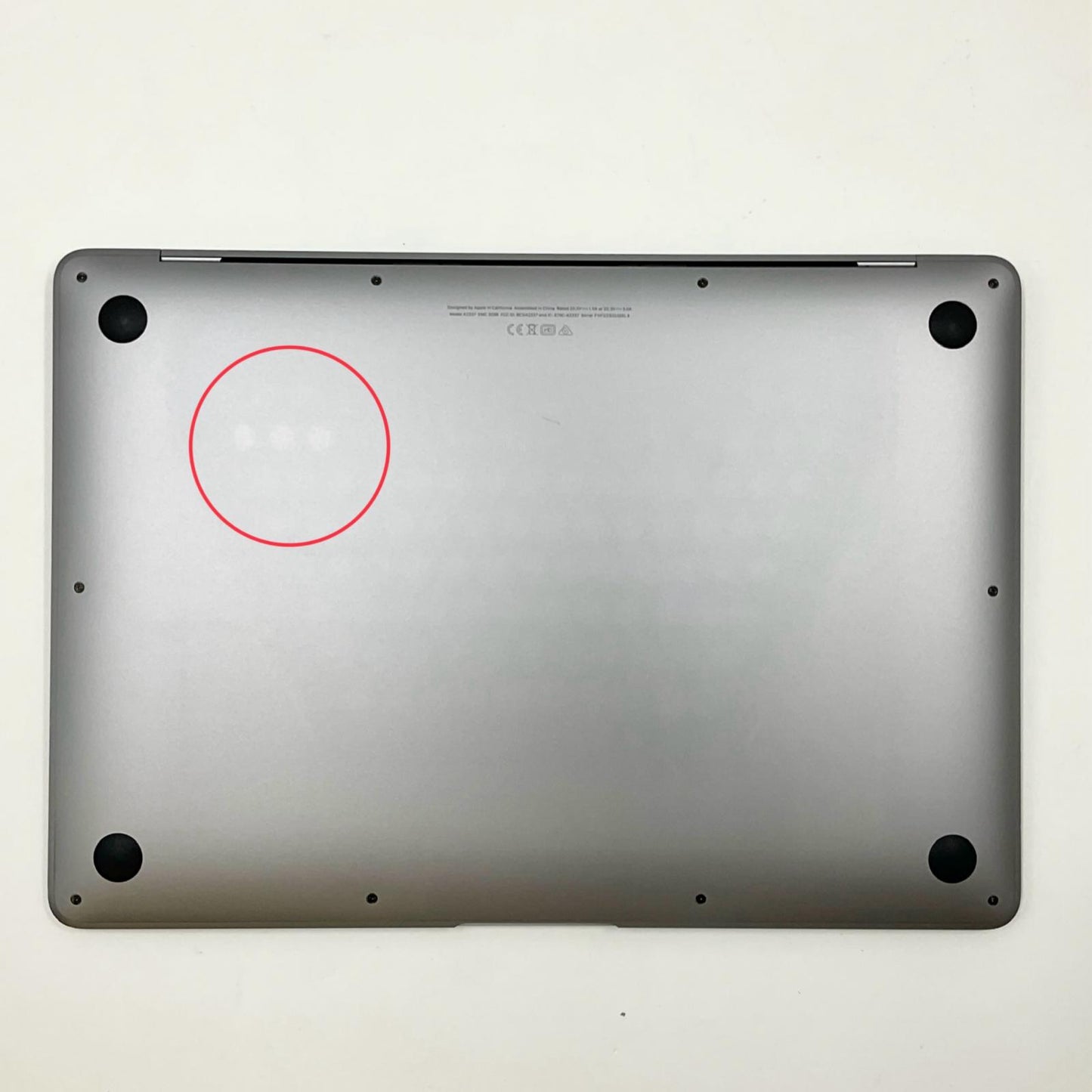 【最速発送】Apple MacBook Air 13インチ 2020 M1 8GB SSD 256GB スペースグレイ 81%【難有】