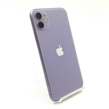 【全額返金保証】【最速発送】Apple iPhone iPhone 11 128GB パープル au 白ロム 動作確認済 71%