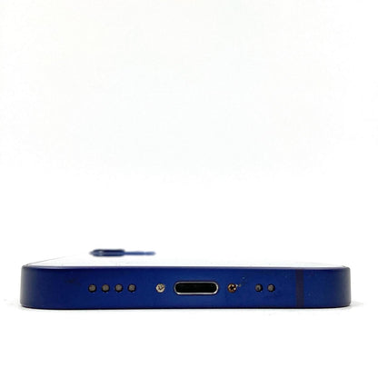 【全額返金保証】【最速発送】Apple iPhone iPhone 12 mini 128GB ブルー au 白ロム 動作確認済 80%