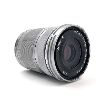 【全額返金保証】【最速発送】OLYMPUS M.ZUIKO DIGITAL ED 40-150mm F4.0-5.6 R [シルバー] 美品 動作確認済