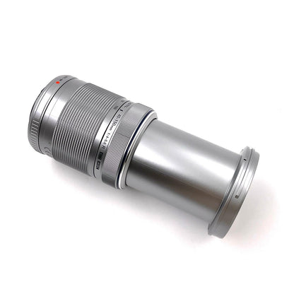 【全額返金保証】【最速発送】OLYMPUS M.ZUIKO DIGITAL ED 40-150mm F4.0-5.6 R [シルバー] 美品 動作確認済