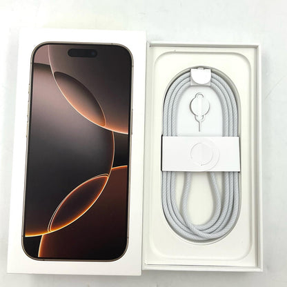 【全額返金保証】【最速発送】Apple iPhone iPhone 16 Pro 256GB デザートチタニウム docomo 白ロム 美品 動作確認済 95%