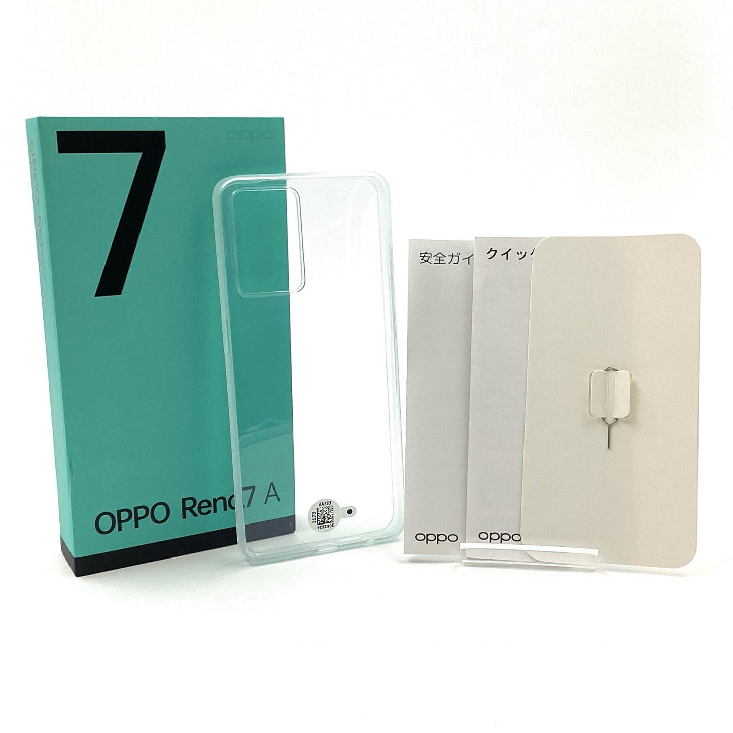 【全額返金保証】【最速発送】OPPO Reno 7A 128GB ドリームブルー SIMフリー CPH2353 白ロム 美品 動作確認済