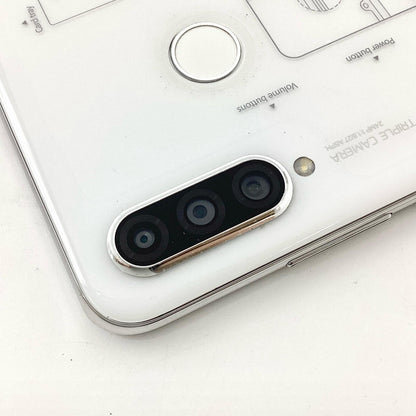 【全額返金保証】【最速発送】Huawei P 30 lite 64GB パールホワイト SIMフリー MAR-LX2J 白ロム 動作確認済