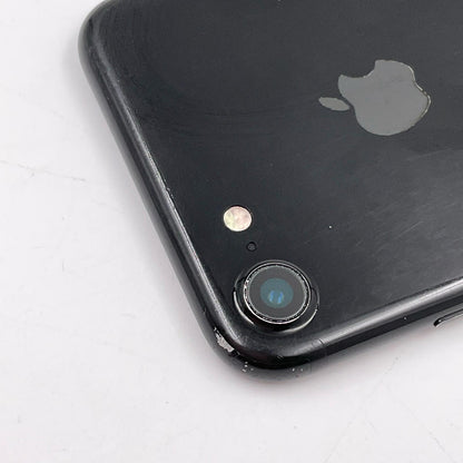 【全額返金保証】【最速発送】Apple iPhone iPhone 7 128GB ジェットブラック docomo 白ロム 動作確認済 80%