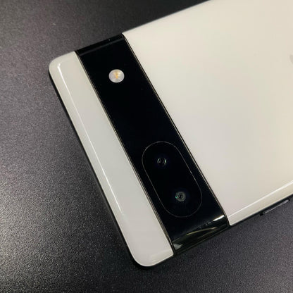 【全額返金保証】【最速発送】Google Pixel 6a 128GB Chalk(チョーク) SIMフリー GB17L 白ロム 動作確認済