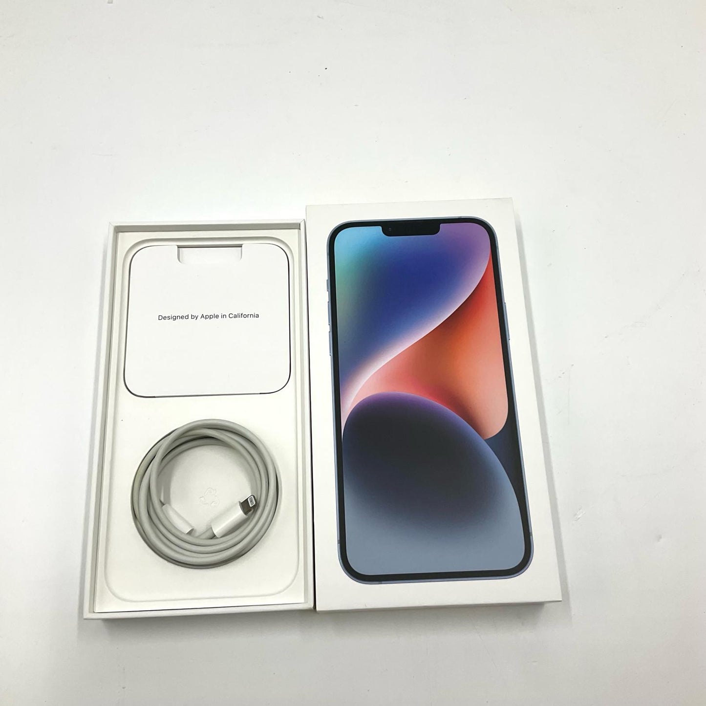 【全額返金保証】【最速発送】Apple iPhone iPhone 14 Plus 256GB ブルー SIMフリー 白ロム 美品 動作確認済 84%
