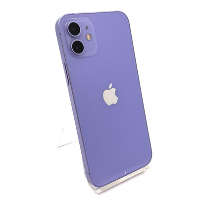 【全額返金保証】【最速発送】Apple iPhone iPhone 12 128GB パープル Softbank 白ロム 動作確認済 71%