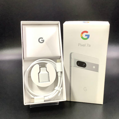 【全額返金保証】【最速発送】Google Pixel 7a 128GB Snow Softbank SIMフリー 動作確認済
