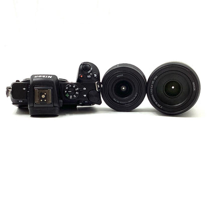 【全額返金保証】【最速発送】Nikon デジタル一眼 Z 50 ダブルズームキット ブラック 美品 動作確認済
