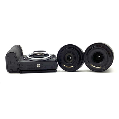 【全額返金保証】【最速発送】Nikon デジタル一眼 Z 50 ダブルズームキット ブラック 美品 動作確認済