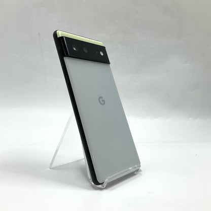【全額返金保証】【最速発送】Google Pixel 6 128GB Sorta Seafoam（ソーターシーフォーム） SIMフリー GR1YH 白ロム 動作確認済