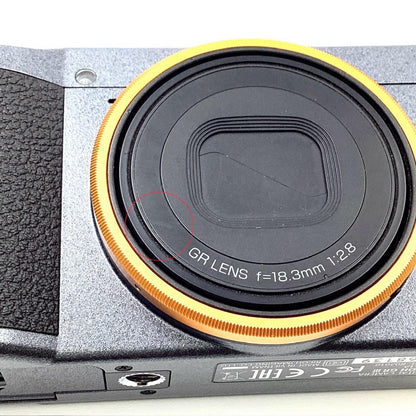 【全額返金保証】【最速発送】RICOH コンパクトデジタルカメラ GR III street Edition 動作確認済