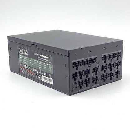 【全額返金保証】【最速発送】SUPER FLOWER 電源ユニット LEADEX Titanium 1600W ブラック SF-1600F14HT 美品 動作確認済