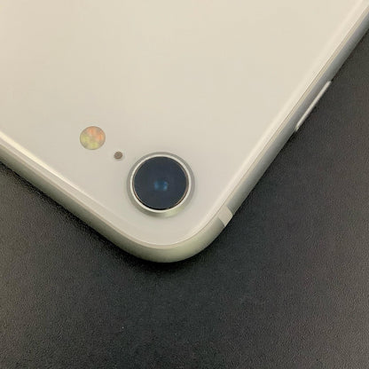 【全額返金保証】【最速発送】Apple iPhone iPhone SE（第2世代） 128GB ホワイト mineo SIMフリー 白ロム 動作確認済 84%