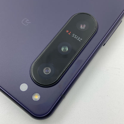 【全額返金保証】【最速発送】Sony Xperia 5 IV 128GB パープル docomo SIMフリー SO-54C 白ロム 動作確認済