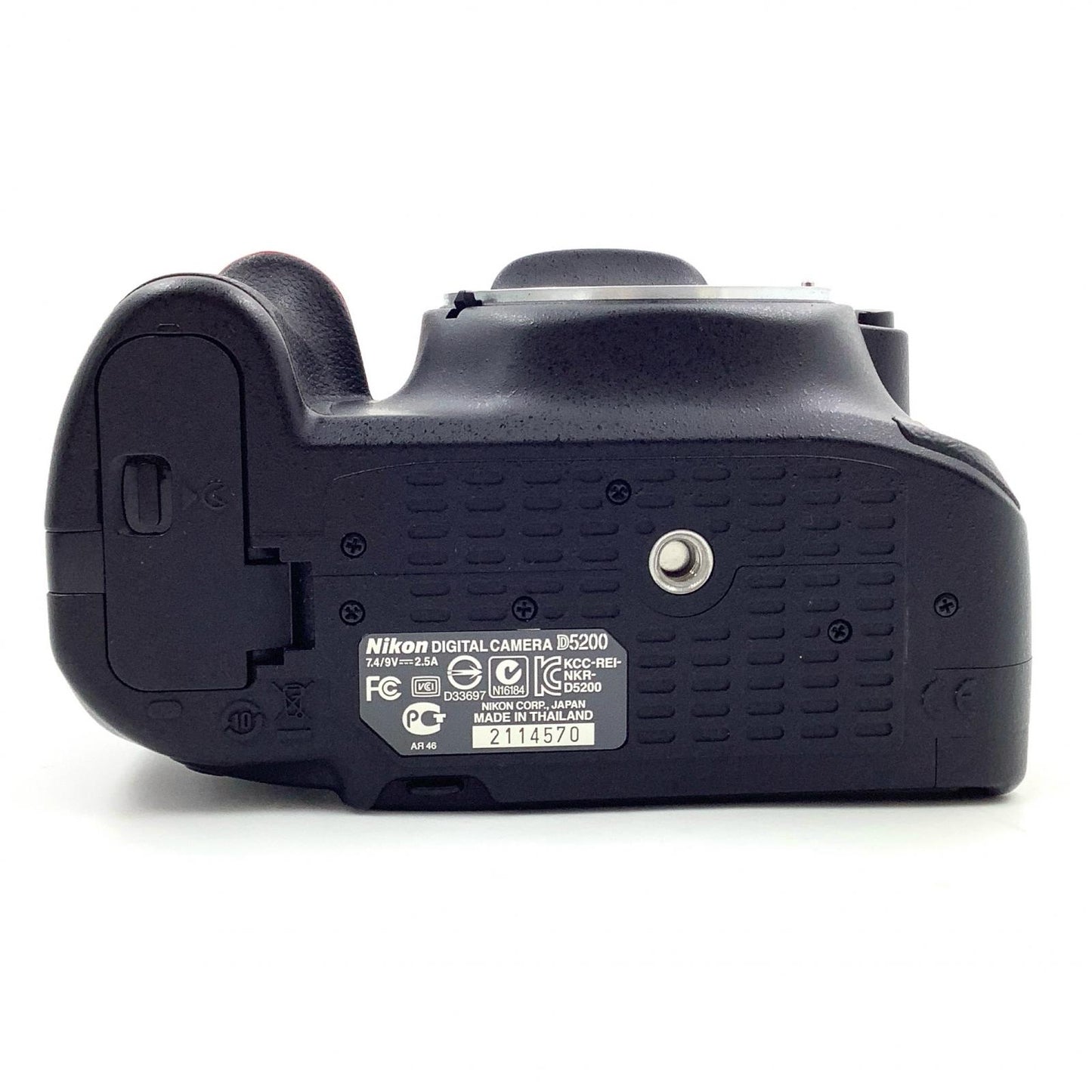 【全額返金保証】【最速発送】Nikon デジタル一眼 D5200 ボディ ブラック 美品 動作確認済