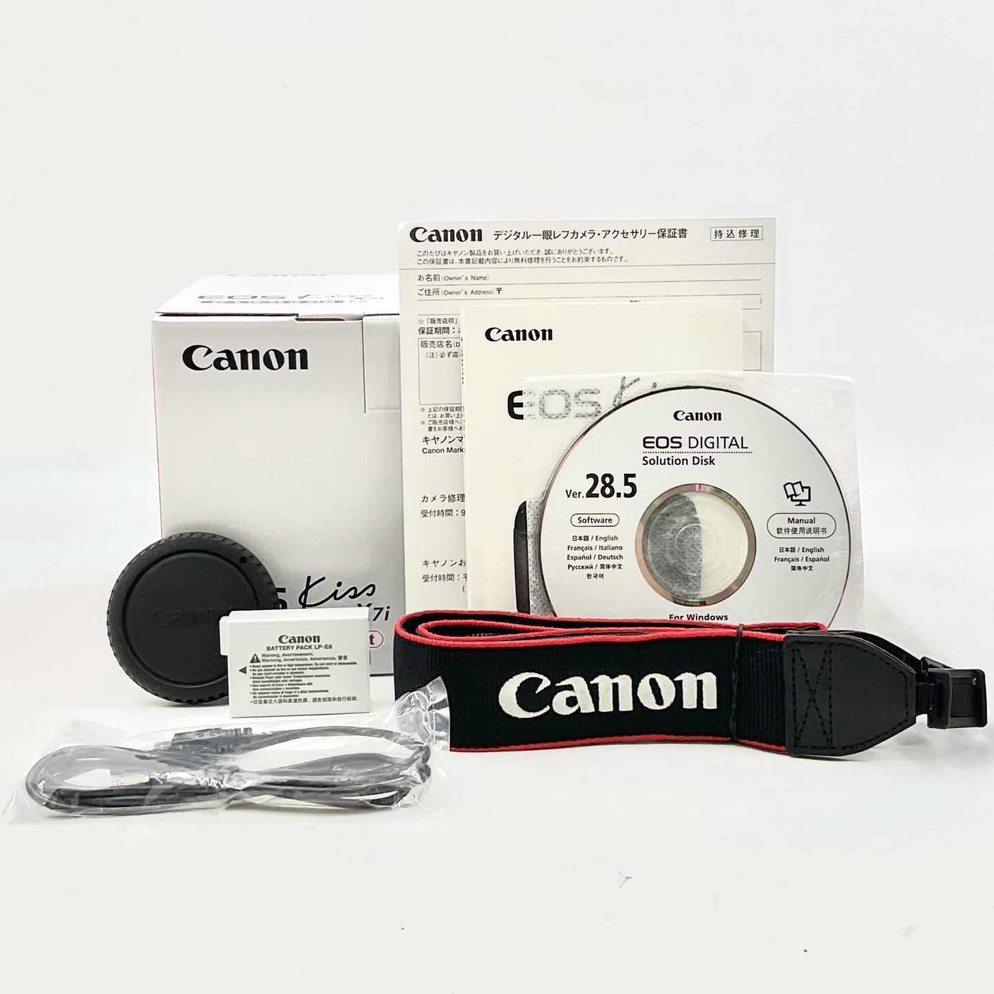 【全額返金保証】【最速発送】Canon デジタル一眼 EOS Kiss X7i ブラック 美品 動作確認済
