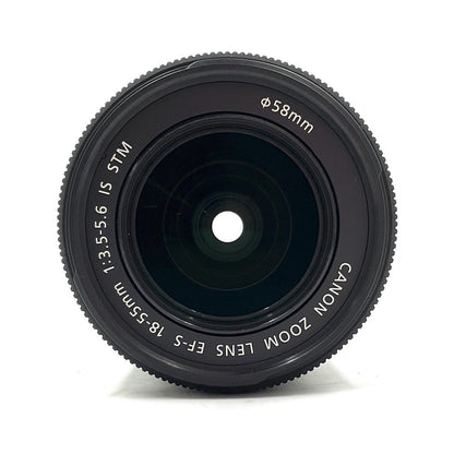 【全額返金保証】【最速発送】Canon EF-S18-55mm F3.5-5.6 IS STM 動作確認済