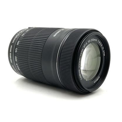 【全額返金保証】【最速発送】Canon EF-S55-250mm F4-5.6 IS STM 美品 動作確認済