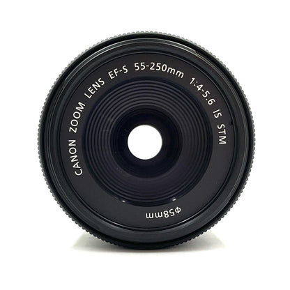 【全額返金保証】【最速発送】Canon EF-S55-250mm F4-5.6 IS STM 美品 動作確認済
