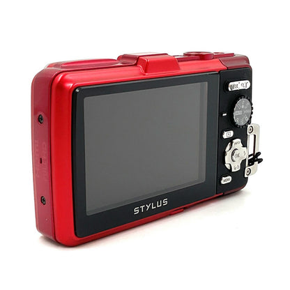 【全額返金保証】【最速発送】OLYMPUS コンパクトデジタルカメラ STYLUS TG-830 Tough [レッド] 美品 動作確認済