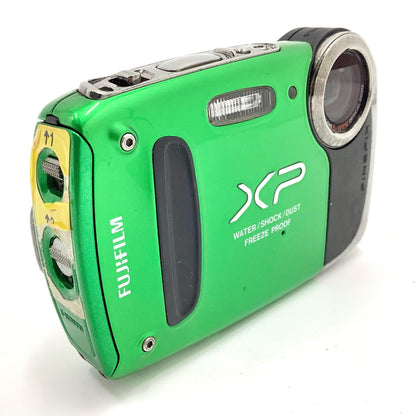 【全額返金保証】【最速発送】FUJIFILM コンパクトデジタルカメラ FinePix XP50 [グリーン] 動作確認済