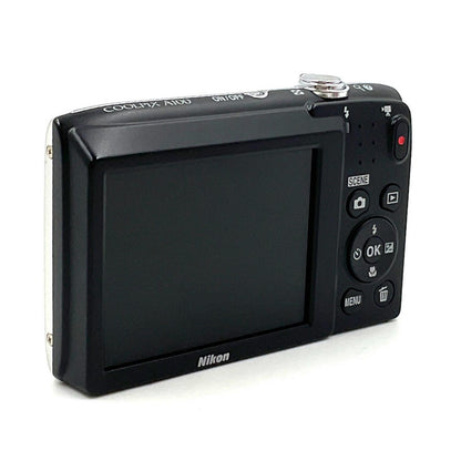 【全額返金保証】【最速発送】Nikon コンパクトデジタルカメラ COOLPIX A100 [シルバー] 動作確認済