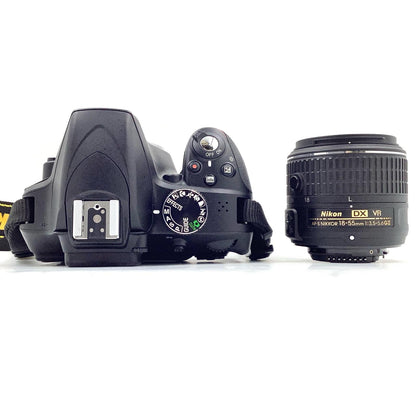 【全額返金保証】【最速発送】Nikon デジタル一眼 D3300 18-55 VRII レンズキット [ブラック] 動作確認済