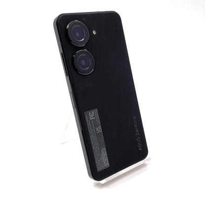 【全額返金保証】【最速発送】ASUS Zenfone 9 256GB ミッドナイトブラック SIMフリー ASUS_AI2202 白ロム 動作確認済
