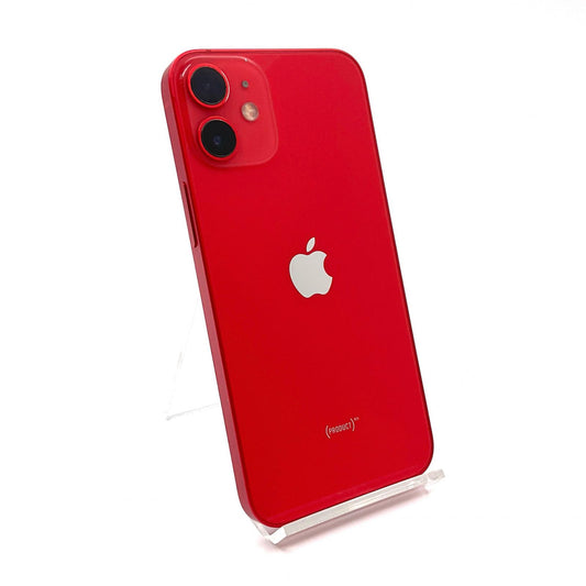 【全額返金保証】【最速発送】Apple iPhone iPhone 12 mini 128GB (PRODUCT)RED Softbank 白ロム 動作確認済 80%