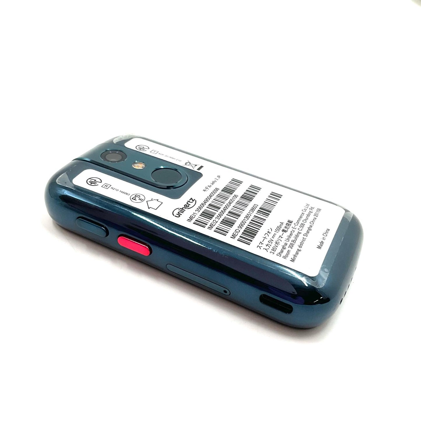 【全額返金保証】【最速発送】Unihertz Jelly2 128GB Dark Green SIMフリー Jelly2_JP 白ロム 動作確認済
