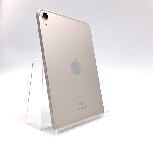 【全額返金保証】【最速発送】Apple iPad mini 8.3インチ 第6世代 256GB スターライト WiFi+Cellular docomo 白ロム 動作確認済