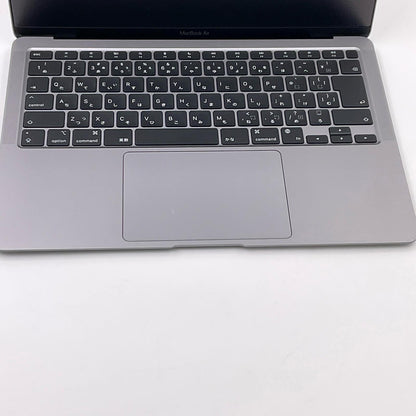 【全額返金保証】【最速発送】Apple MacBook Air 13.3インチ 2020 Apple M1 8GB SSD 512GB スペースグレイ 100% 動作確認済