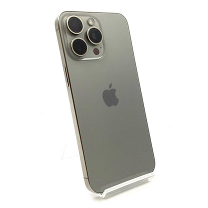 【全額返金保証】【最速発送】Apple iPhone iPhone 15 Pro Max 256GB ナチュラルチタニウム SIMフリー 白ロム 動作確認済 87%