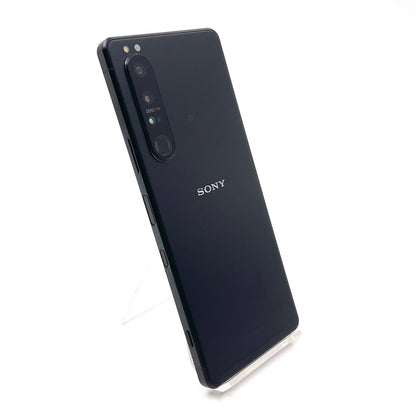 【全額返金保証】【最速発送】Sony Xperia 1III 512GB フロストブラック SIMフリー XQ-BC42 白ロム 動作確認済