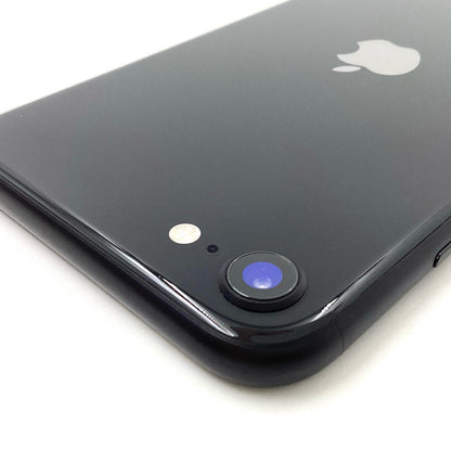 【全額返金保証】【最速発送】Apple iPhone iPhone SE（第2世代） 64GB ブラック au 白ロム 動作確認済 80%