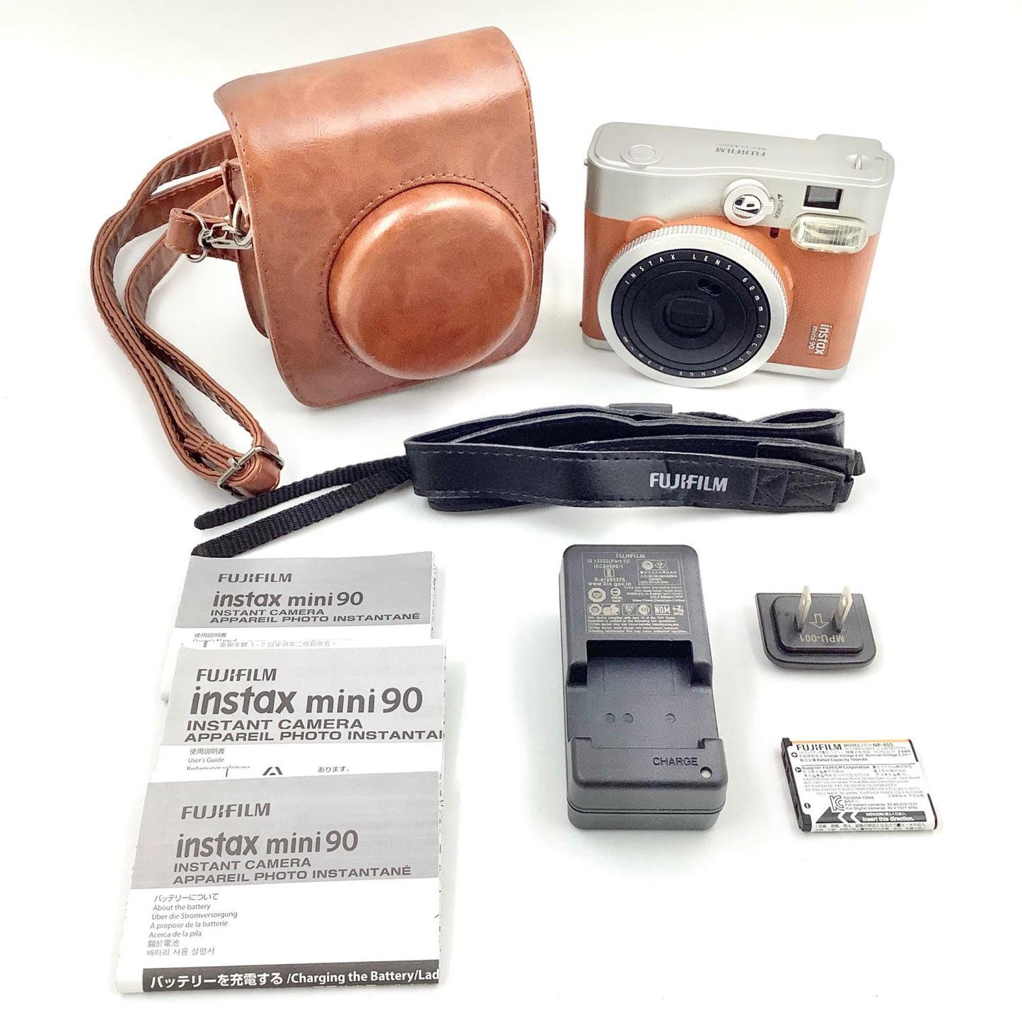 【全額返金保証】【最速発送】FUJIFILM instax mini 90 チェキ ネオクラシック 超美品 動作確認済